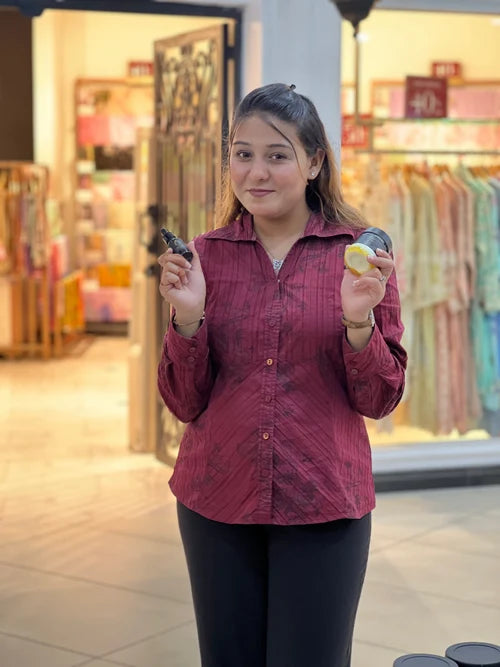 Happy shopper